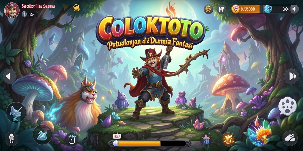 Screenshot gameplay COLOKTOTO menampilkan aksi seru dalam petualangan.