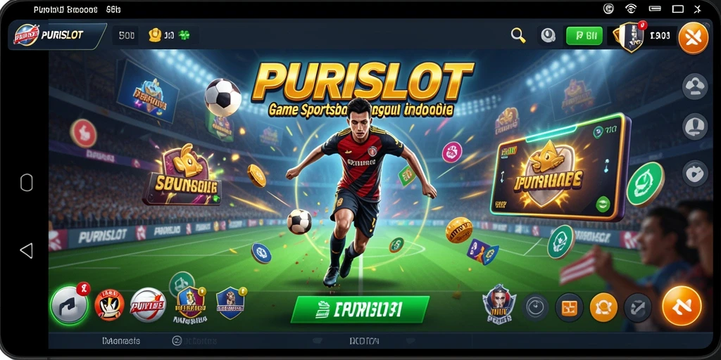 Tampilan gameplay dan fitur taruhan dalam PURISLOT.