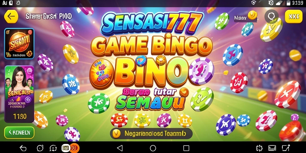 Tampilan gameplay menarik dari SENSASI777 yang menampilkan pengalaman bingo.