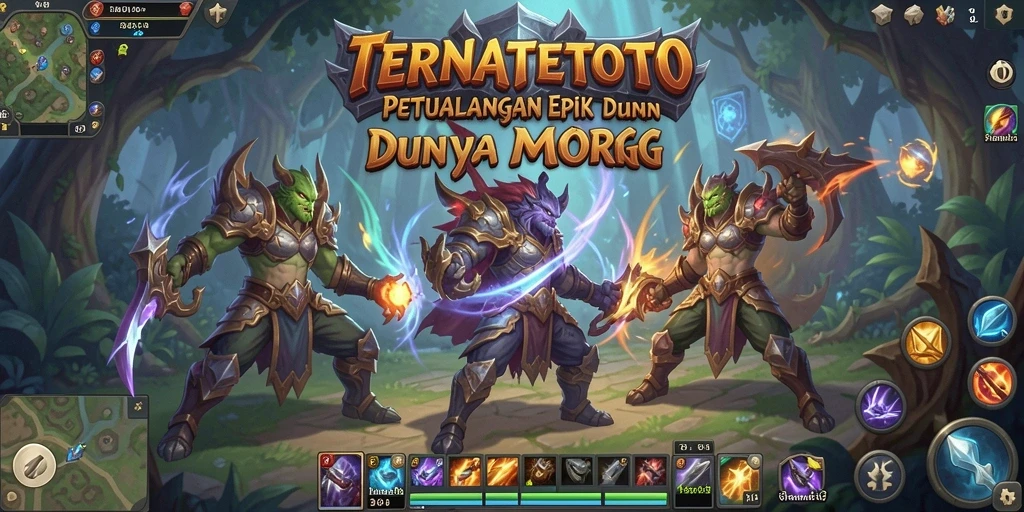Gameplay epik dalam TERNATETOTO yang menggugah adrenalin.