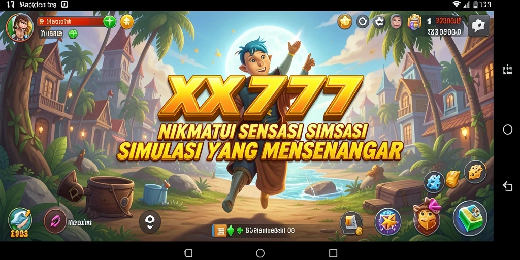 Tampilan gameplay menarik dari XXX777 yang penuh warna dan imersif.