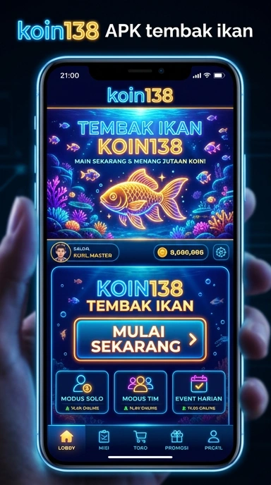 Tampilan katalog aplikasi yang lengkap di koin138.